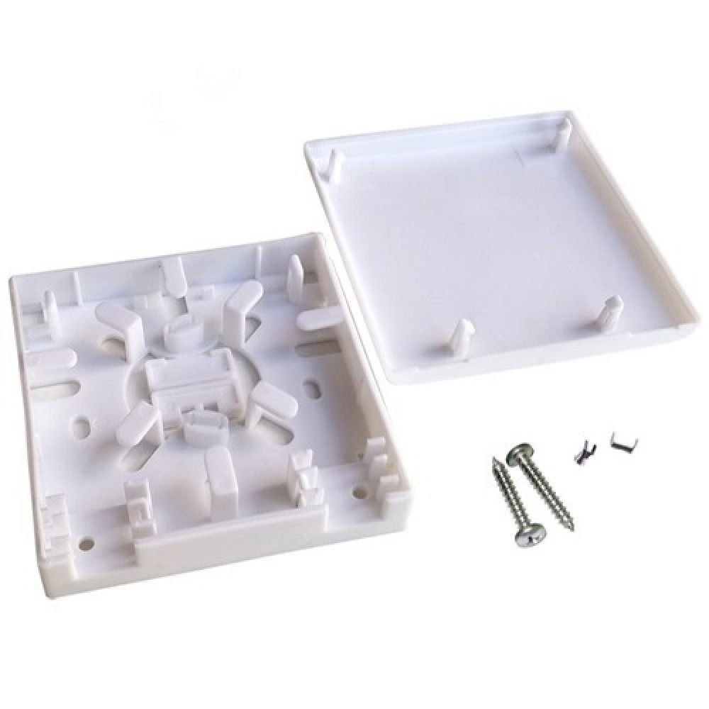 FTTH Box, 2x SC, 2 Cores, 86x86mm